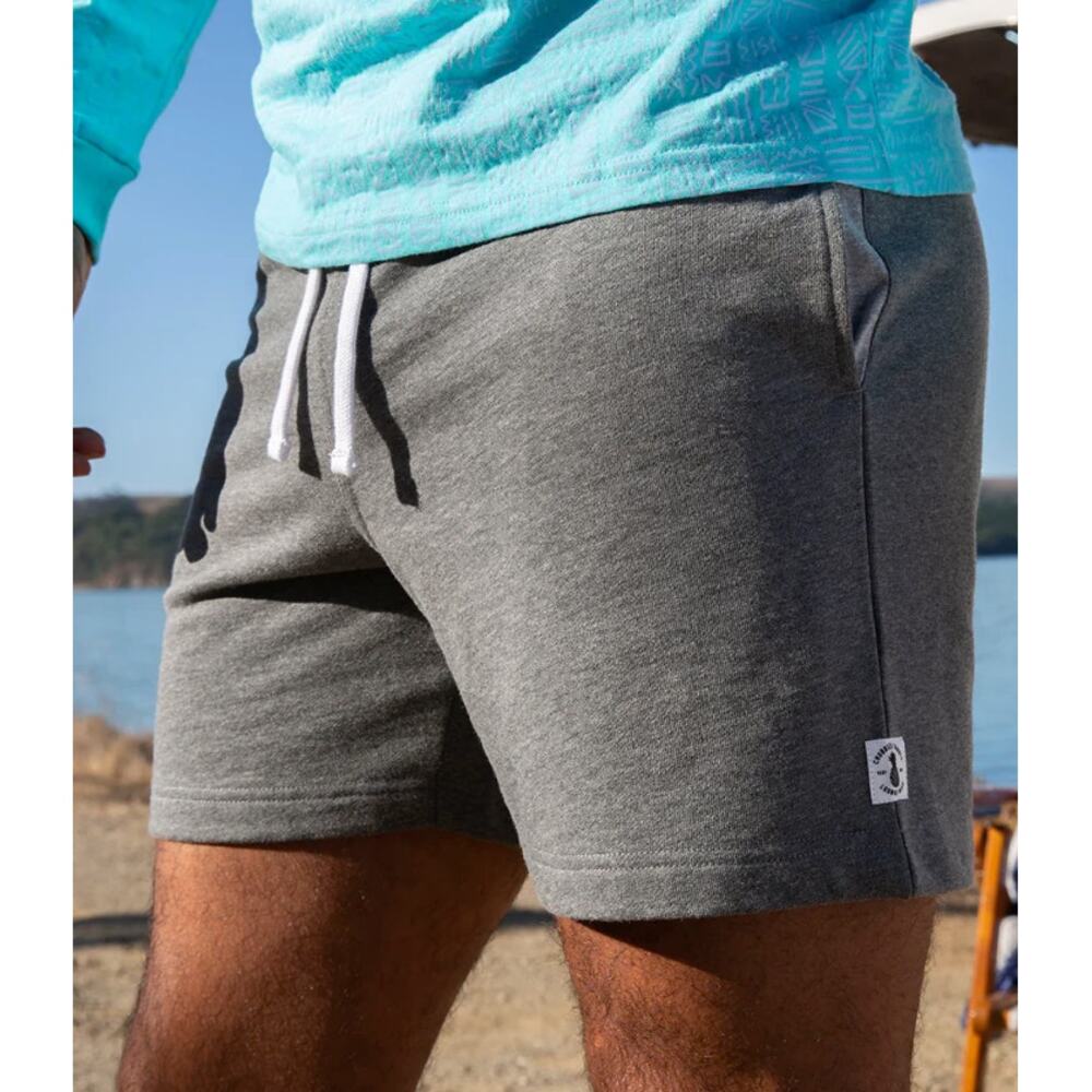 Chubbies Lounge Wear Sweat Shorts Heather Grey Small 5.5" Inseam